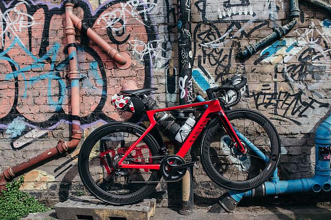 The Canyon Aeroad CF SLX Disc. Photo: Rafal Skiendzielewski