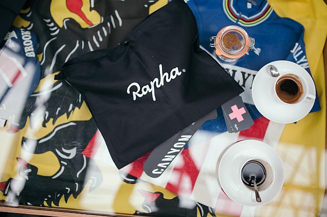 Pre-ride coffee at the Rapha clubhouse made a perfect start to Flanders weekend. Photo: Rafal Skiendzielewski