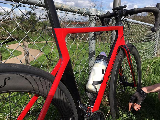 canyon aeroad cf slx red