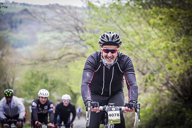 Keith Gilks tackles the 2017 edition for Sportive.com. Photo: Sportograf