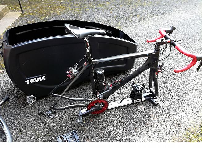 thule bike case