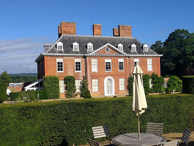 Squerryes Court provides a magnificent setting for the Wolfe of Westerham sportive. Credit: Alistair Cunningham