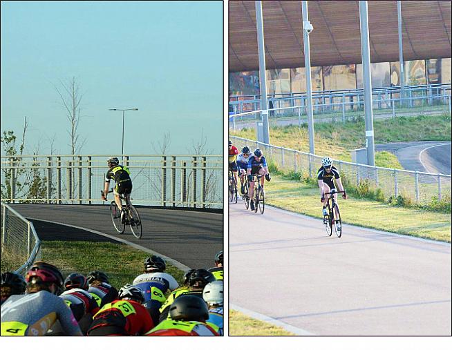 Dan's training includes a daily 40km commute and racing off the front at Lee Valley.