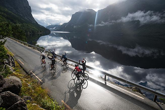 Riders can look forward to stunning scenery and pro-level support on the new Haute Route Norway in 2018.