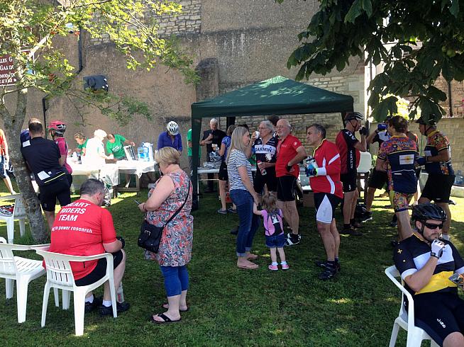 First feed station at Uley.