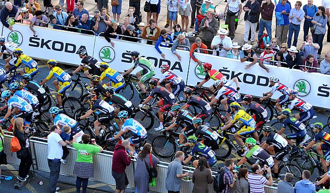 Catch all the action from this year's Tour of Britain live on ITV4. Photo: SweetSpot
