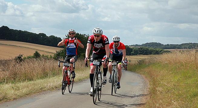 UK Cycling Events are offering Velo South fundraisers free entry to a 2018 sportive.