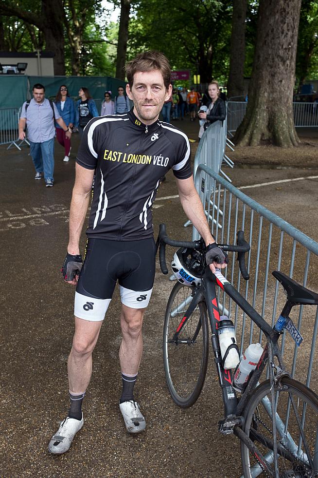 Sportive reporter Dan Baker finished in a lead group alongside the author. Photo: Alistair Cunningham