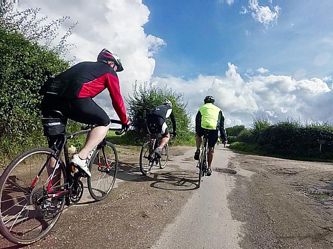 Through the plashy fen passes the questing rouleur...