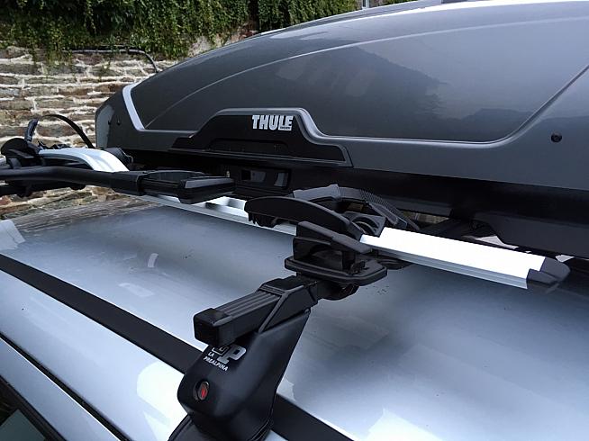 The ProRide is compatible with most roof bars though square bars need an adapter.