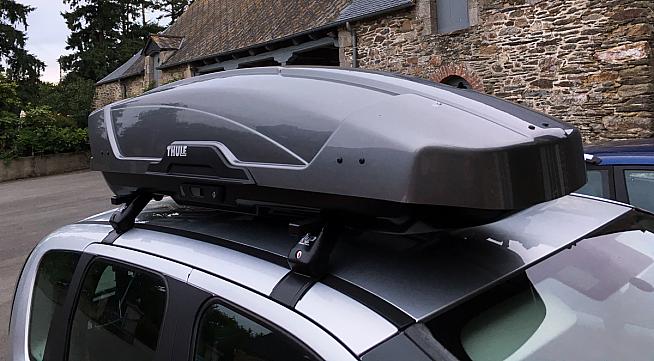 The Thule Motion XT Sport roof box adds extra capacity whether on a cycling trip or family holiday.