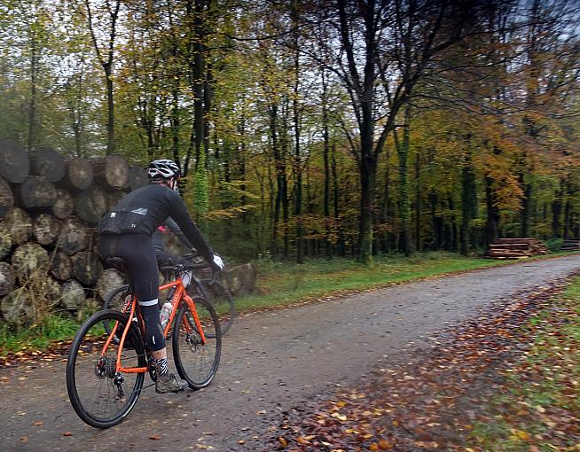 On actual gravel tracks? Sublime.