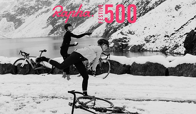 See out the year in style with the Rapha Festive 500 challenge.