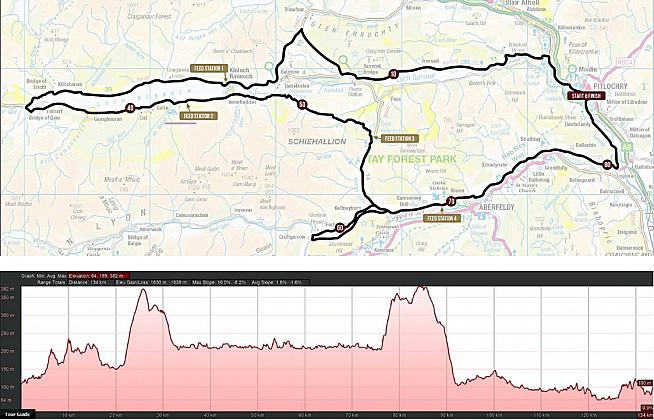 This year's Etape Caledonia sees the main route bumped up to 85 miles with a brand new 40-mile short course also on offer.
