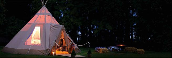 Treat yourself to a spot of luxury at the Camp Festival next Saturday.