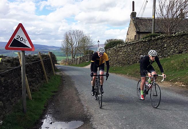 Take Simon's wheel on a tour of his favourite Yorkshire hill climbs.