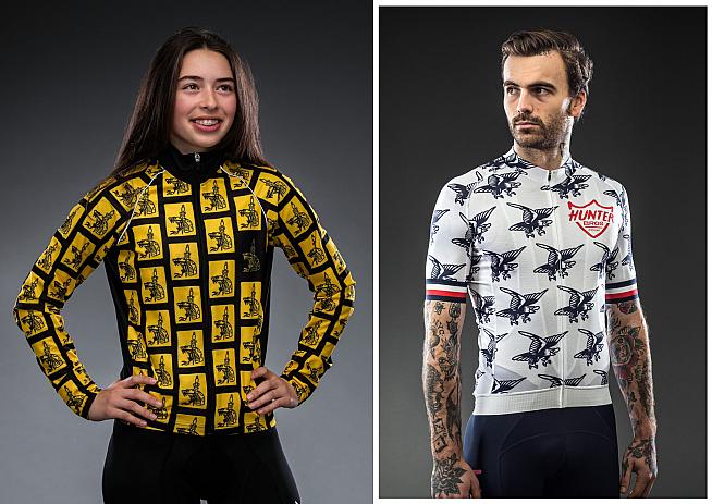 psychedelic cycling jersey