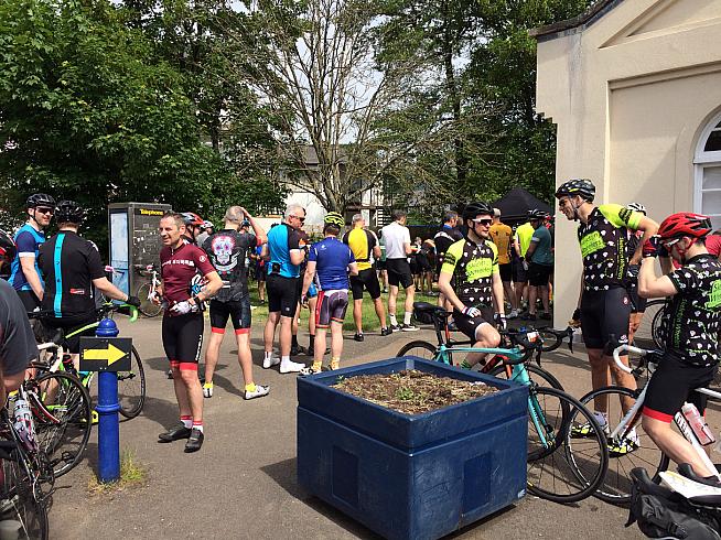 A hog roast and draught cider at the finish help make up for a lack of savoury snacks en route.