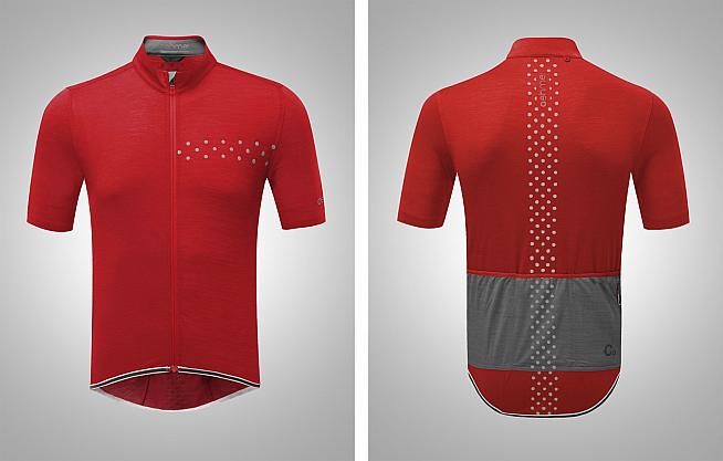 men's wool cycling jersey