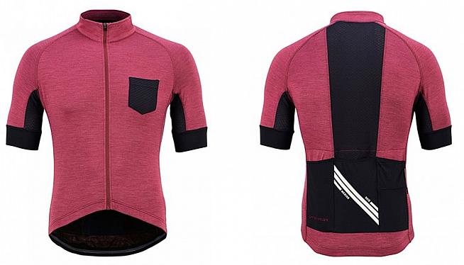 summer wool cycling jersey