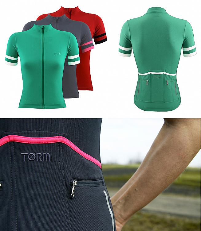 women's merino cycling jersey