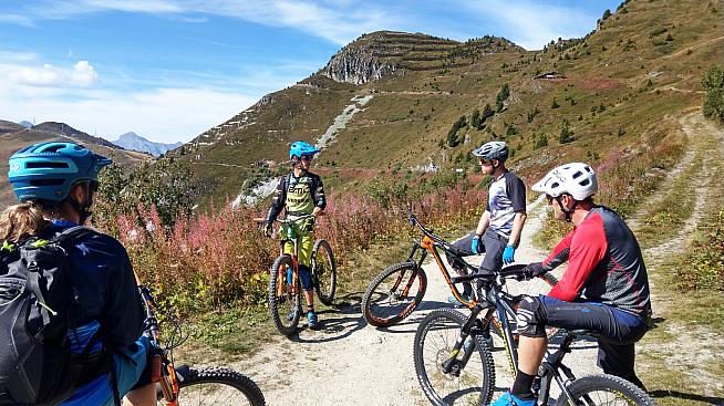 Ludo from Pure Biking Verbier takes a time out to pass on some tips.