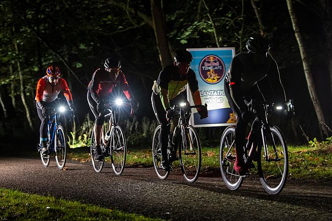 Lights are essential for an overnight challenge. Make sure they're fully charged too!