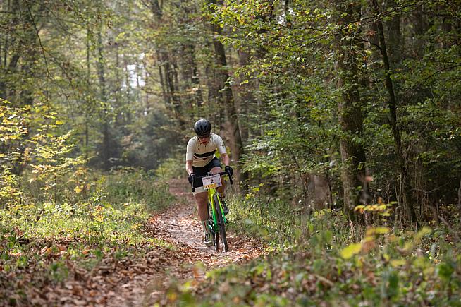 The race takes in the network of forest trails around Bern.