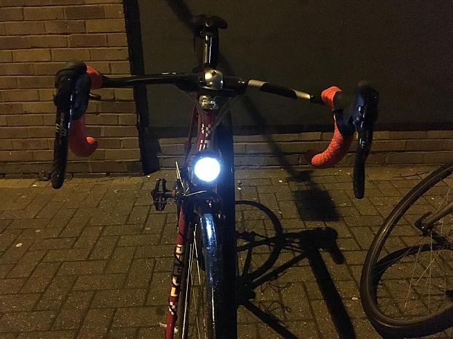 Dynamo lights are generally less powerful than the best battery powered lights - but more than adequate for night cycling.