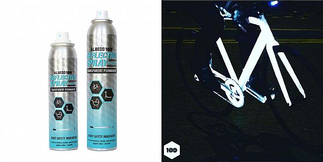 Albedo100 is an invisible spray that shines under direct light - the perfect solution for night cycling?