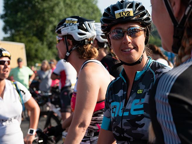 Victoria Gibson (not pictured) was taking part in a sportive when a car cut across her path. Photo: The Wales Sportive