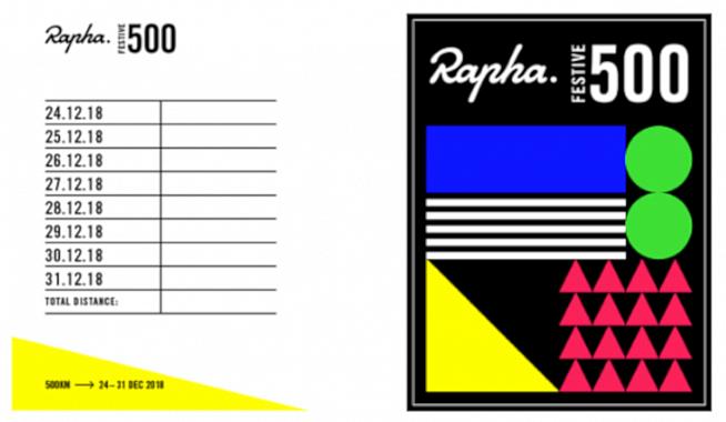 Ride 500km over the Christmas holidays with Rapha.