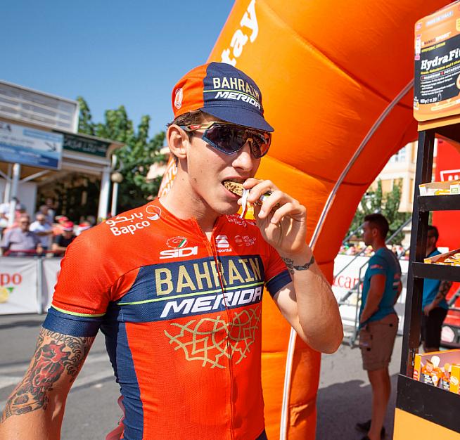 NAMEDSPORT> fuel  the pro cyclists of Trek Segafredo and Bahrain Merida as part of their involvement in elite cycling.