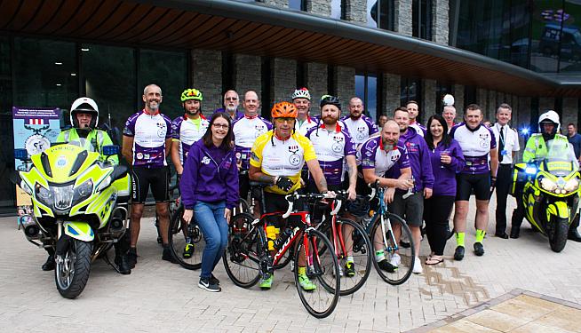 The 2018 BOB4K Team complete their Beaches and Battlefields cycling challenge.