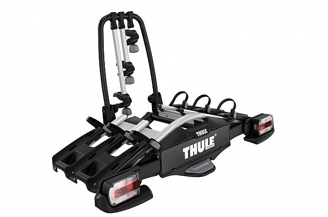 Nice rack. The Thule VeloCompact is a towbar mounted carrier with capacity for up to three bikes.