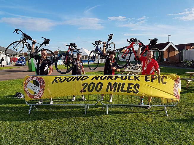 The Round Norfolk Epic is definitely something to Whatsapp home about. Photo: Norfolk Cycling Events