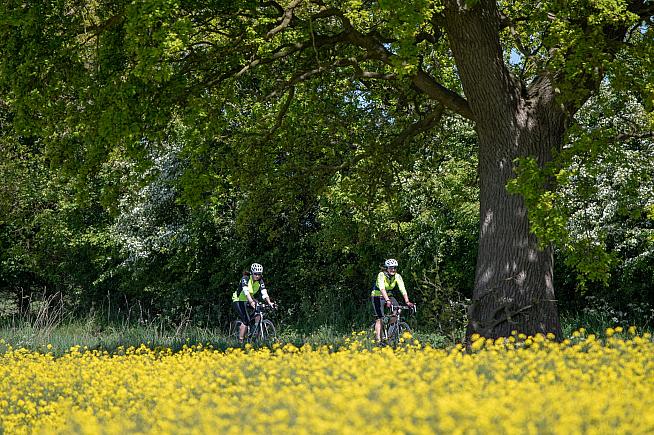 The 200-mile course offered plenty of opportunity to enjoy Norfolk in bloom. Photo: Norfolk Cycling Events