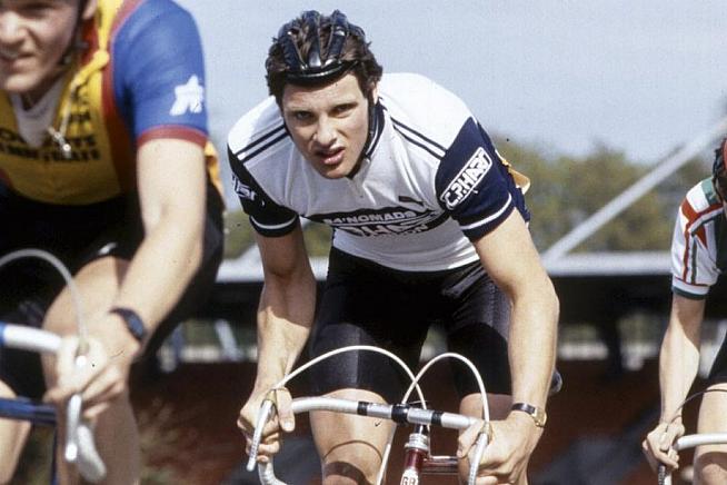 Tim Stevens (centre) was a well-known local cyclist. His sportive will raise funds for Royal Marsden. Photo: Phil O'Connor