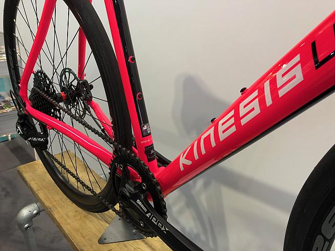 The Kinesis 4S is a four-season alloy frameset ready to build up however you want ti.