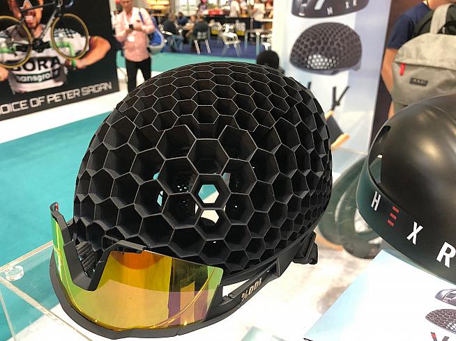 Each HEXR helmet is individually printed following a 3D scan for a perfect fit.