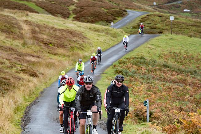 The Poppyscotland Sportive is a fundraiser for the armed forces charity.