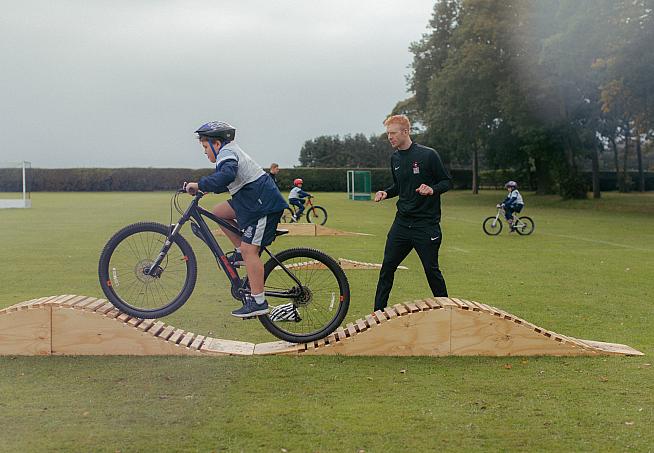 Olympic track champion Ed Clancy and Graham Briggs are set to train the next generation of cyclists.