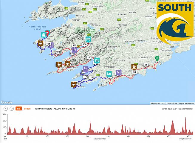 The Wild Atlantic Etape South offers sweeping ocean views as riders traverse Europe's western edges.