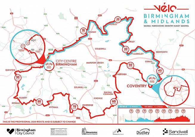 Velo Birmingham & Midlands returns on Sunday 21 June 2020.