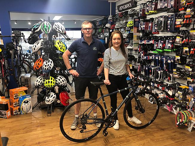 Townsend Cycles in Cambridge have provided Pippa with a bike for the challenge.