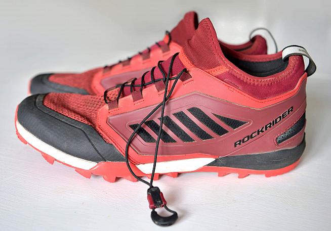 ZAPATOS DE CICLISMO CON FIJACIÓN MTB ROJO ST500 - Decathlon