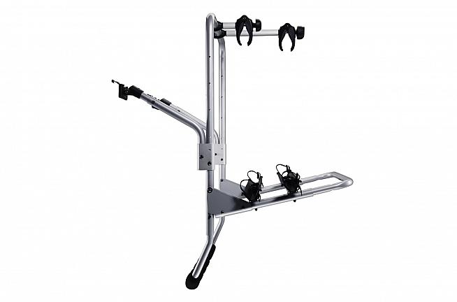 The arms - here extending to the left - are sold as a separate mounting kit specific to your vehicle model.