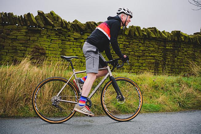 The CGR Ti is one of Ribble's new do-it-all bikes - equally capable on and off-road.