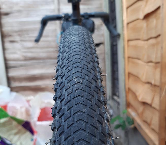 The Hard Terrain version features a low profile tread.