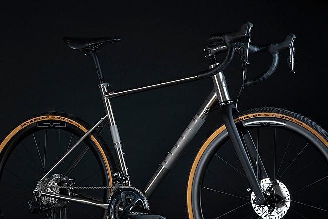 triban titanium gravel bike